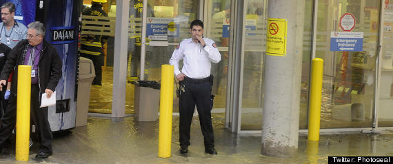 Surrey Memorial Hospital Flood