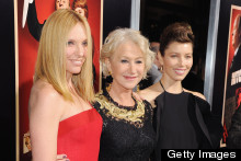 Jessica Biel's Side Boob Almost Upstages Co-Stars At Hitchcock Premiere