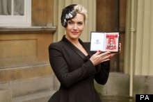 Kate Winslet Is Awarded A CBE From The Queen