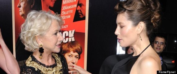 Helen Mirren Jessica Biel