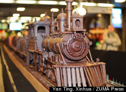 PHOTOS: The World's Longest Chocolate Structure