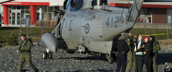Sea King Emergency Landing