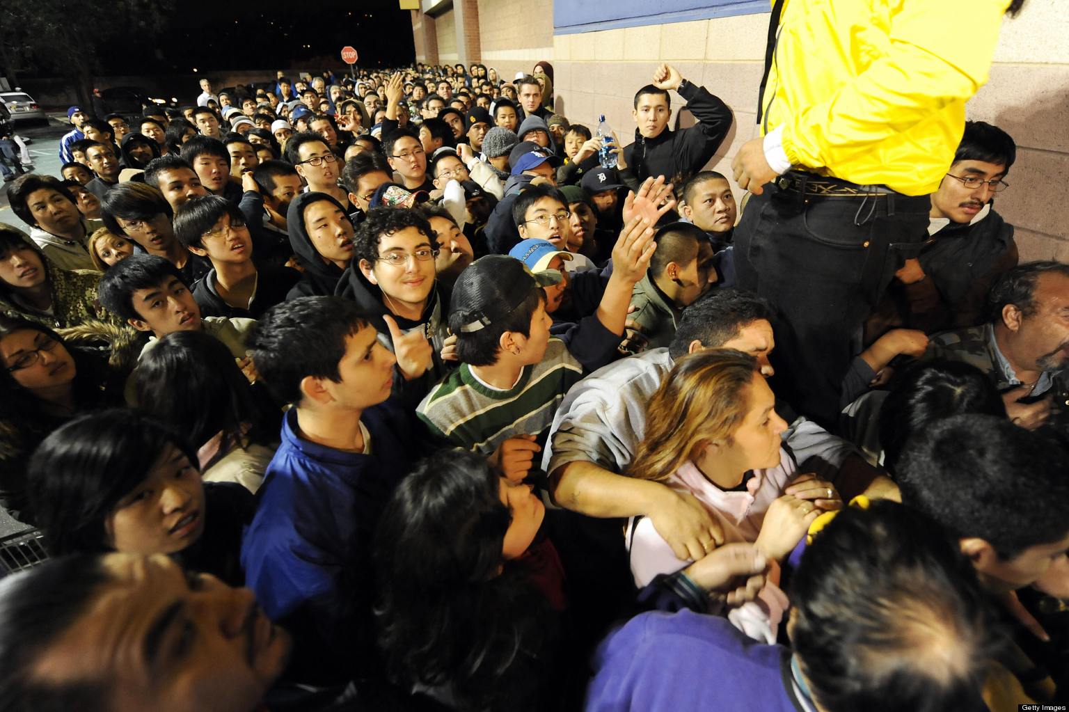 Black Friday In Southern California: Shoppers Skip Thanksgiving For