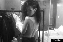 Rihanna Swaps Lace Gown For Shorts And High-Tops Post X Factor Performance