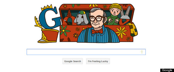 Mr Dressup Google Doodle