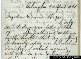 Civil War Documents Shown For 1st Time