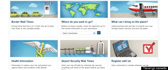 Travel Smart Canadian Travel Information