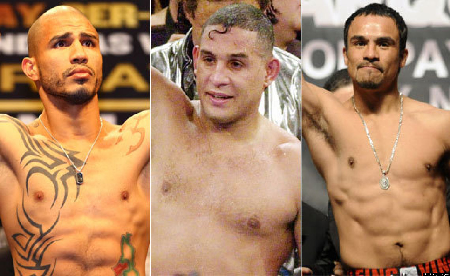 Latino Boxing Legends Hector 'Macho' Camacho, Juan Manuel Marquez And