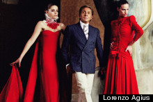 Valentino Discusses Muses and Memories in London