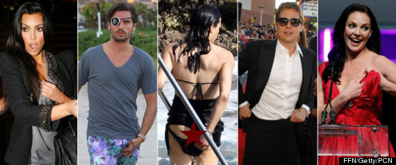 25 famosos en incómodos momentos (FOTOS)
