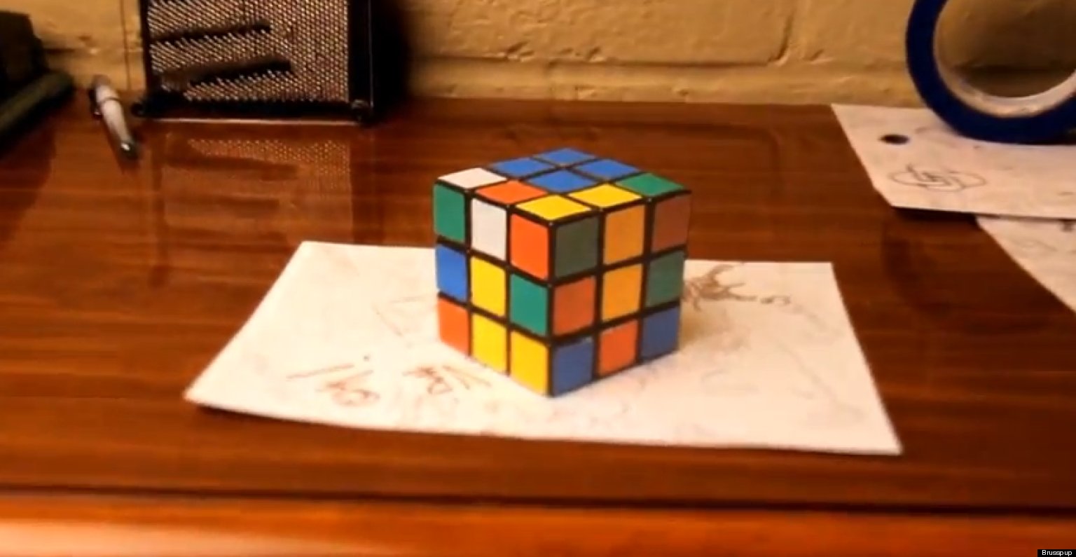 3d Illusions By Brusspup Will Blow Your Mind Video Huffpost 