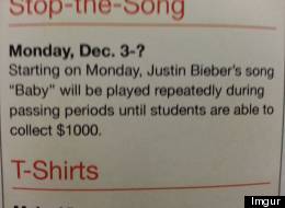 'I Saw This At My School. FML' 