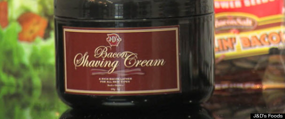 Bacon Shaving Cream