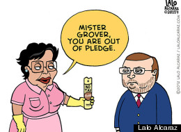 'Toon: Grover Is Out Of Pledge