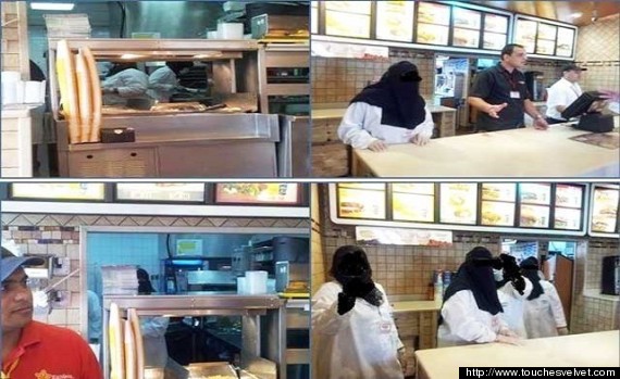 saudi waitresses