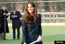 Jolly Hockey Sticks: Duchess Kate Shows Off Her Skillz On School Visit