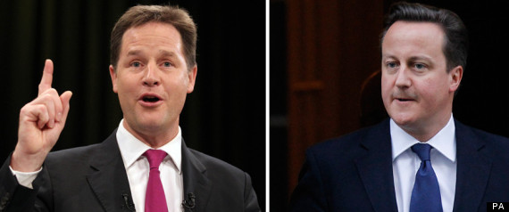 Nick Clegg Four Way Split