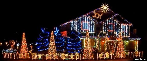 DUBSTEP CHRISTMAS LIGHT SHOW