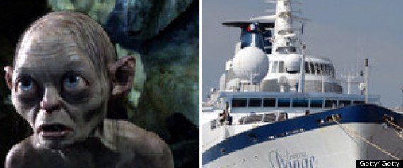 Crystal Cruises Hobbit Dinner