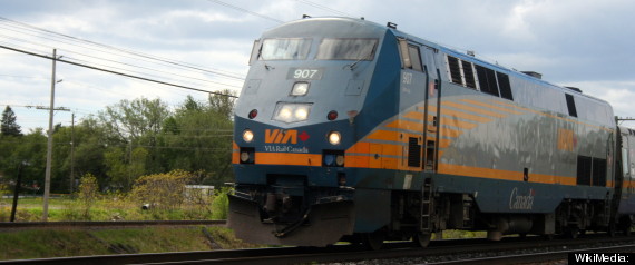 Via Rail New Route
