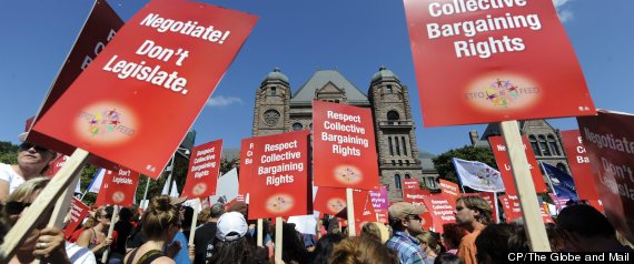 Ontario Teacher Strike