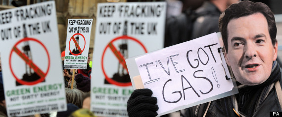 Fracking George Osborne