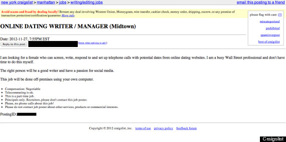 Howto write a craigslist ad