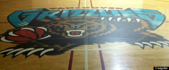 Vancouver Grizzlies Hardwood
