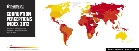 corruption map