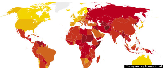 Corruption Map