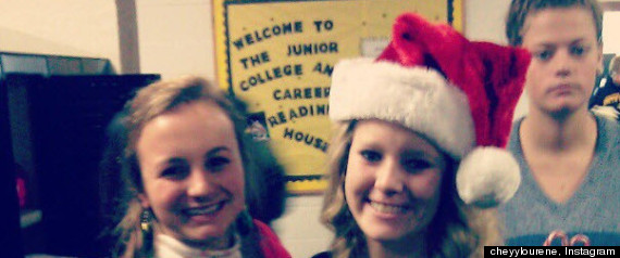 Christmas Photobomb