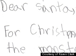 LOOK: 7-Year-Old's Hilarious Letter To Santa