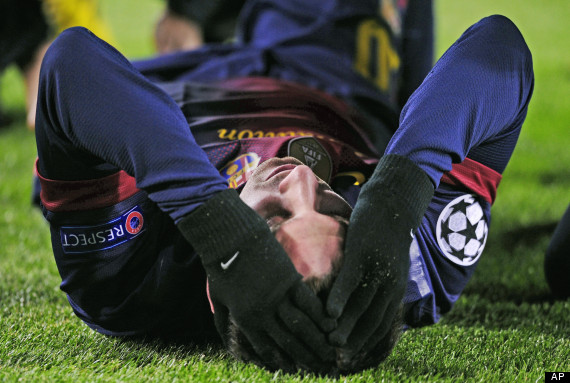 messi injured