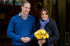 Kate Middleton Leaves Hospital With Prince William...
