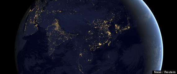 Terre Nuit Nasa