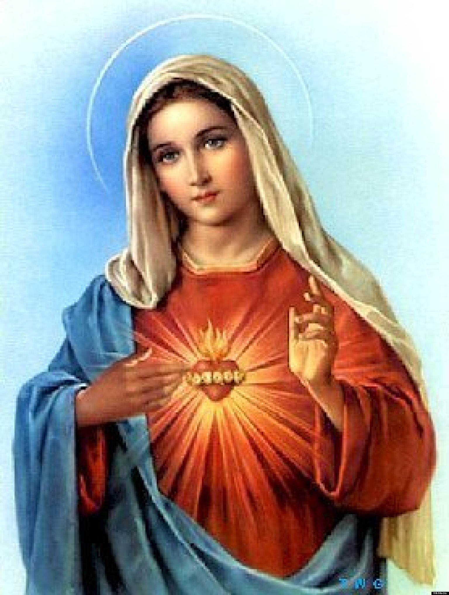 The holy virgin mary