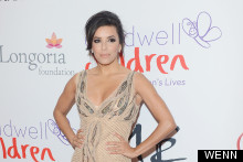 Eva Longoria Is Flawless In Nude Alberta Ferretti