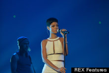 Rihanna Steals X Factor Final Show In White Cutout Alexander Wang