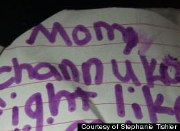 LOOK: 7-Year-Old's Charming Hanukkah Card