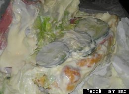 PHOTO: Grossest Subway Sandwich Ever
