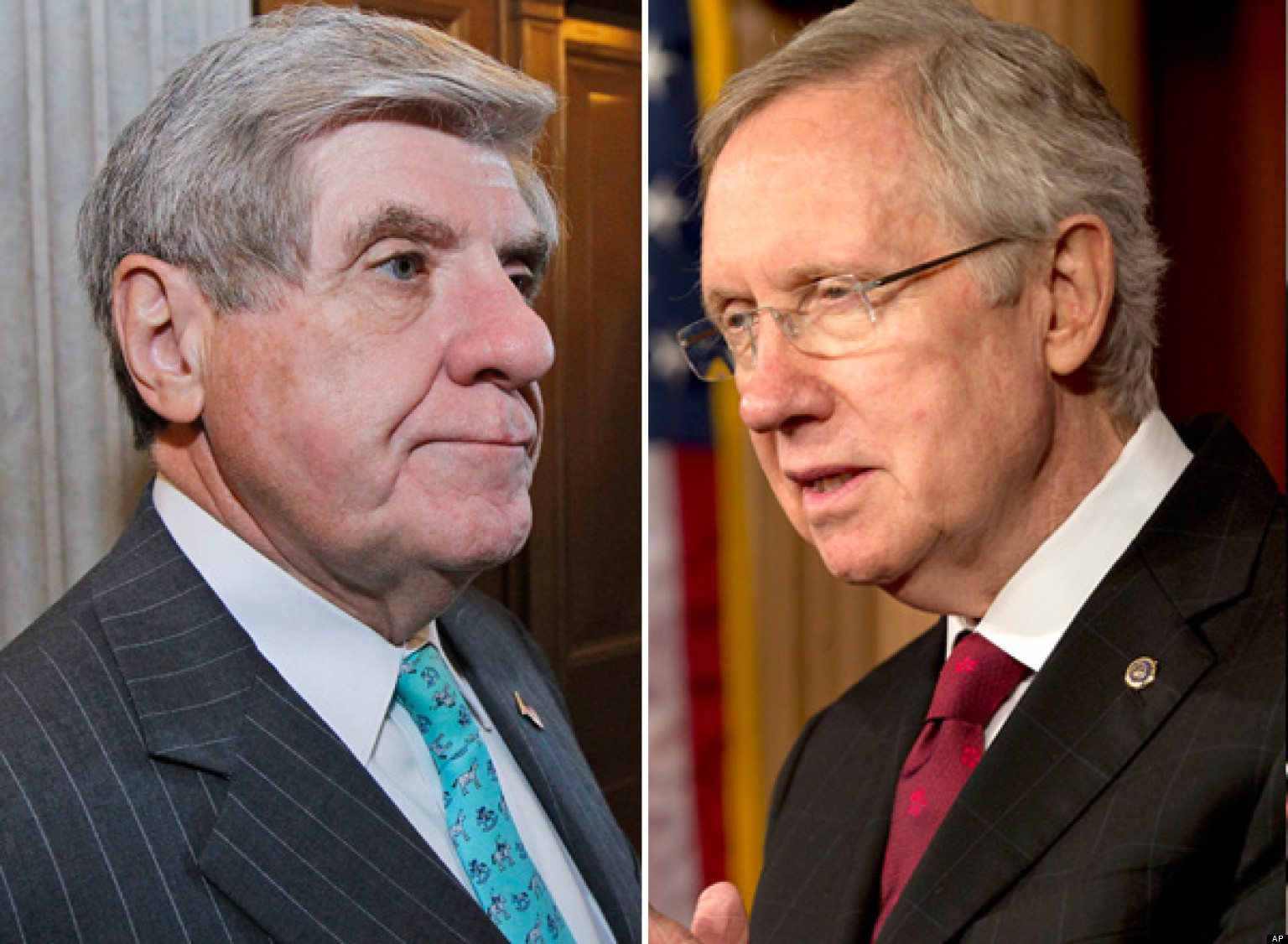 Harry Reid Raves About Ben Nelson's 'Mop Of Real Hair' (VIDEO)