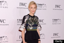 Cate Blanchett Pulls Off Peter Pilotto Peplum For International Film Festival