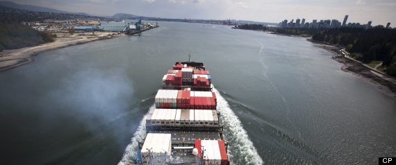 Trade Deficit Canada October 2012