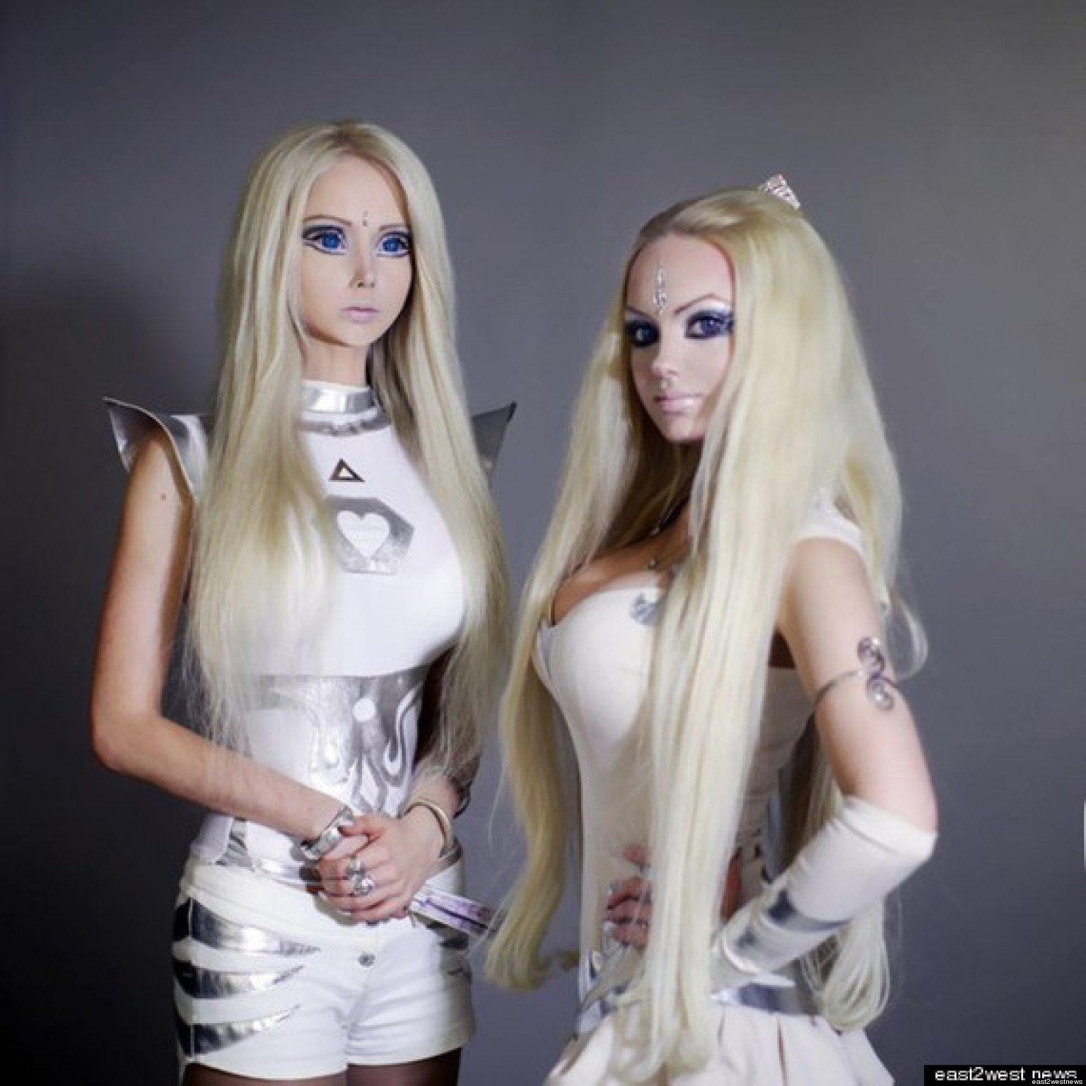 Human Barbies Twin Olga Dominica Oleynik Valeria Lukyanova Team Up