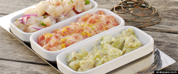 Ceviche Sampler