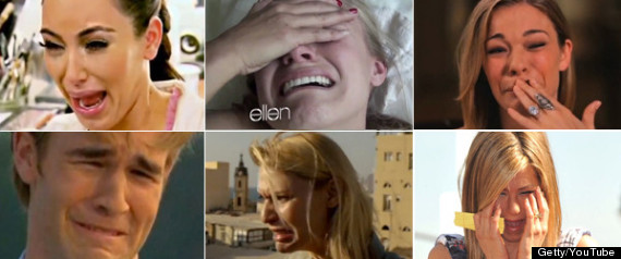 Celebrities Crying
