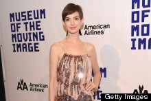 Anne Hathaway's Sequin Dress: An Improvement On Her Previous Red Carpet Attire?