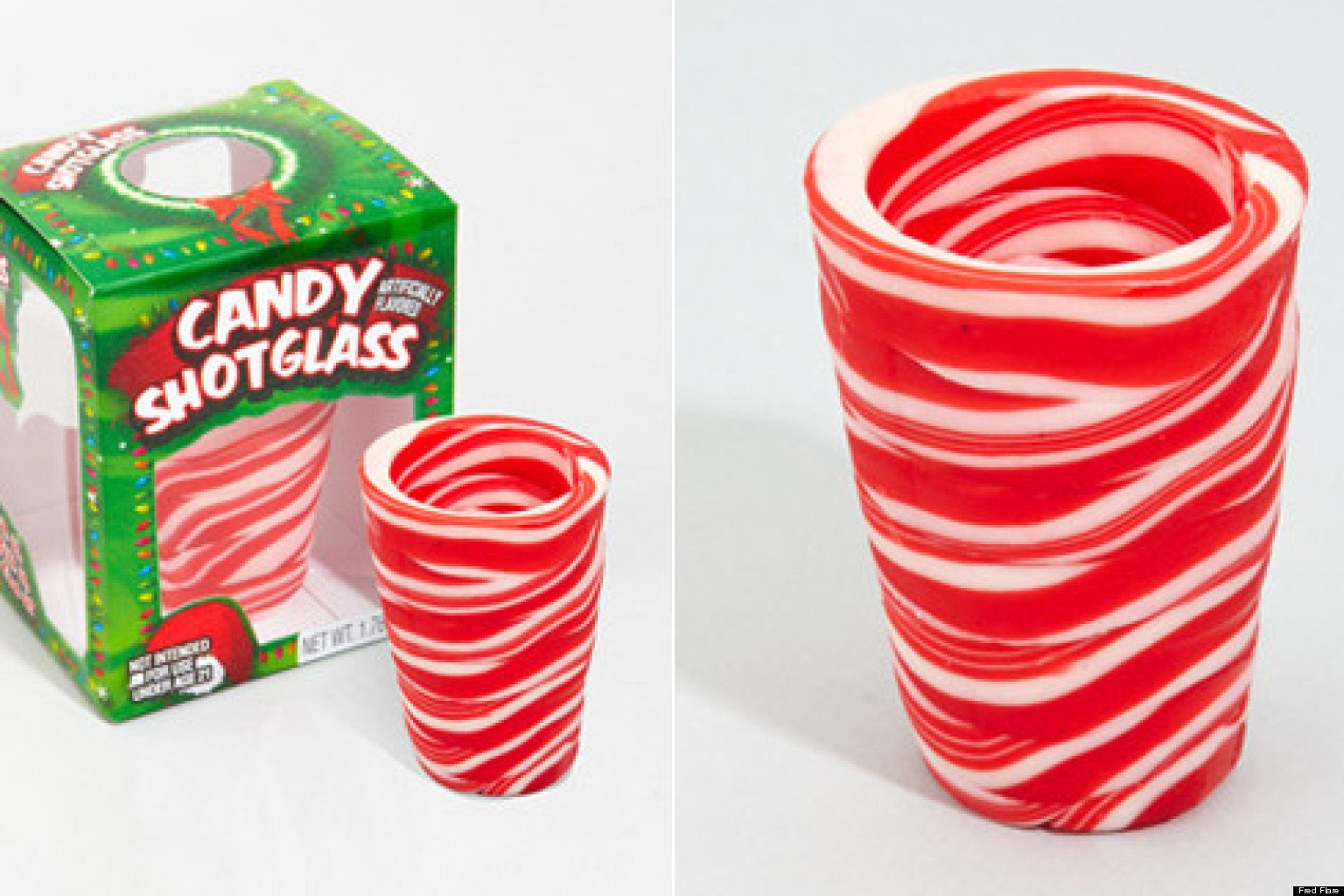 Candy Cane Shot Glasses Might Be The Hit Of Your Holiday Party Photo