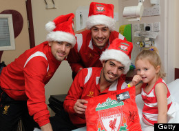 PICTURES: Liverpool Visit Alder Hey Children's Hospital