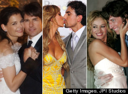 Los divorcios de los famosos en el 2012